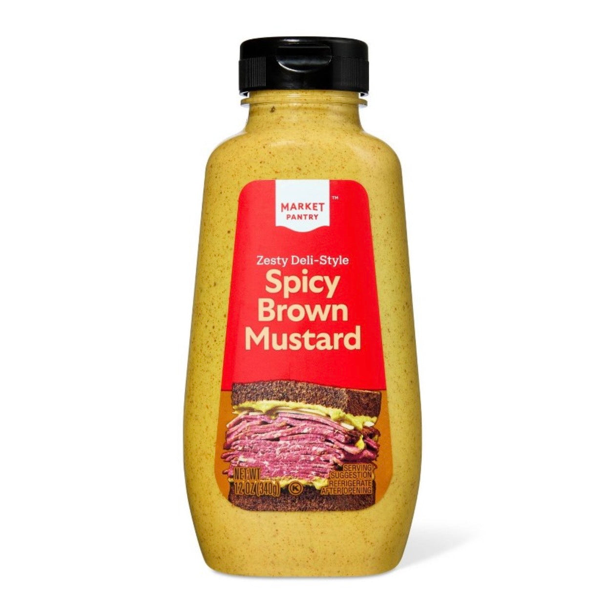 Spicy Brown Mustard - 12oz - Market Pantry™
