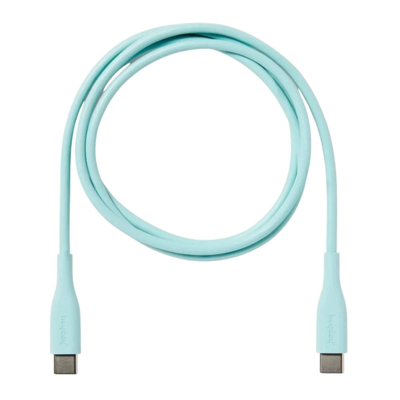 3' USB-C to USB-C Cable - heyday™ Spring Teal: Charging Cord