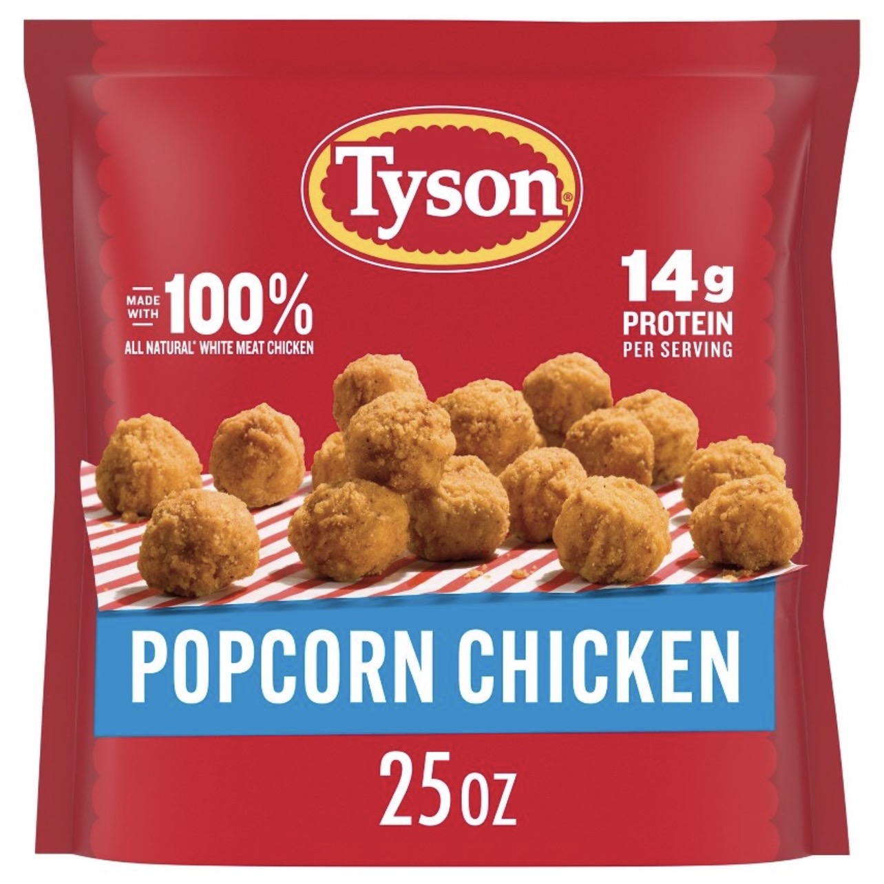Tyson Popcorn Chicken - Frozen - 25oz