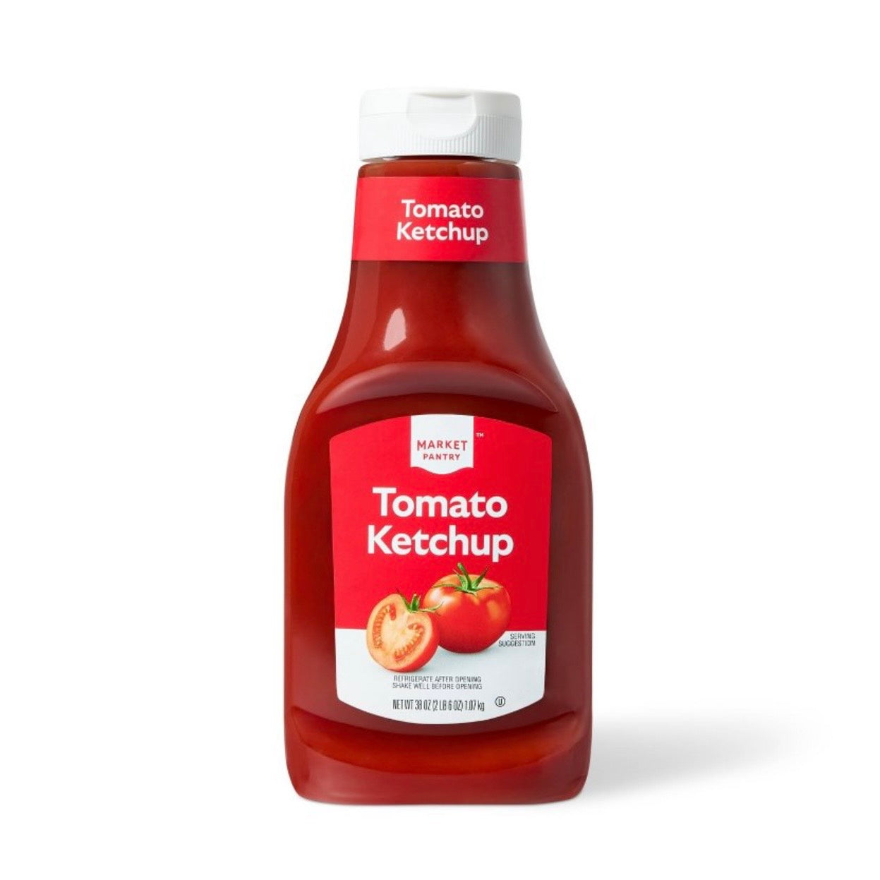 Tomato Ketchup - 38oz - Market Pantry: Fat Free, Gluten-Free