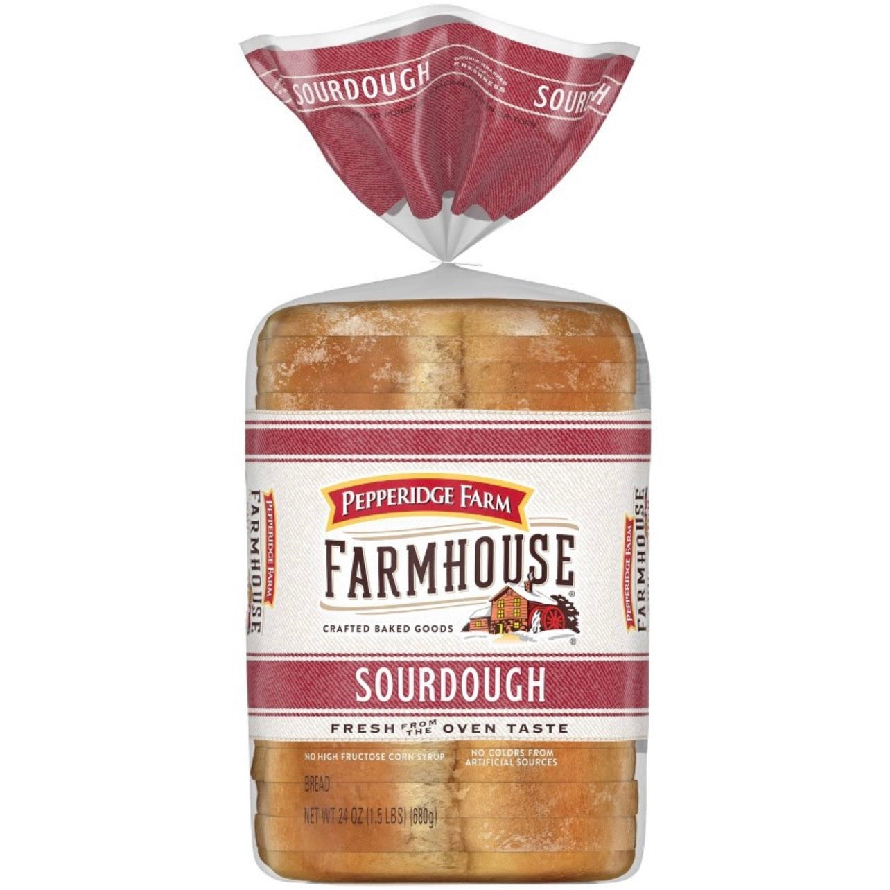 Pepperidge Farm Farmhouse Sourdough Bread - 24oz: No High Fructose Corn Syrup