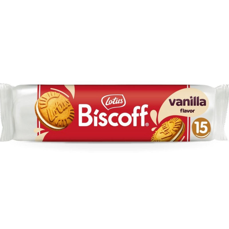 Biscoff Sandwich Vanilla Cream Cookies -
5.29oz/15ct