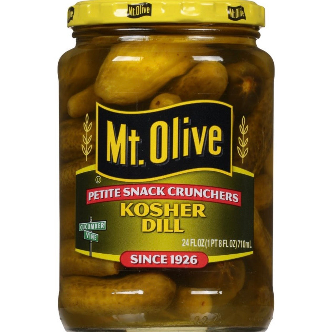 Mt. Olive Petite Snack Crunchers Dill Pickles - 24 fl oz