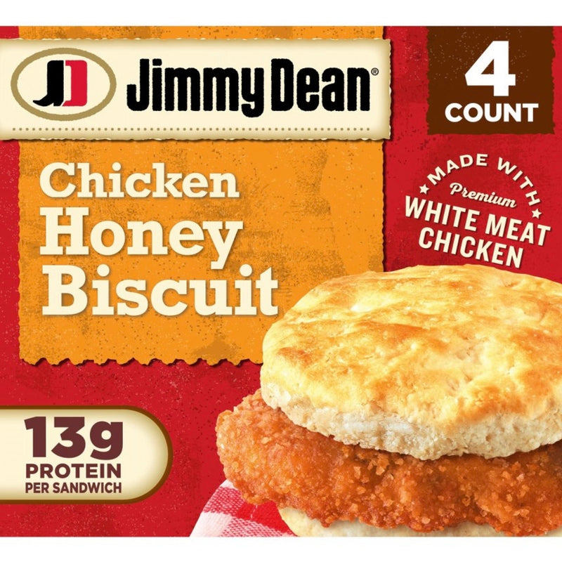 Jimmy Dean Crispy Chicken Honey Biscuit -
4ct/16oz