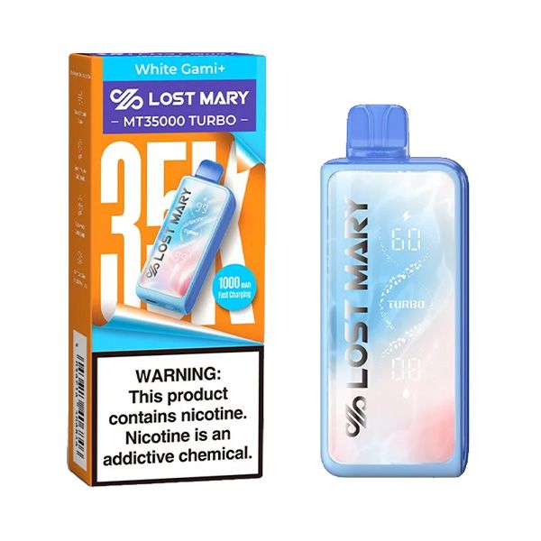 Lost Mary MT35000 Turbo - White Gami