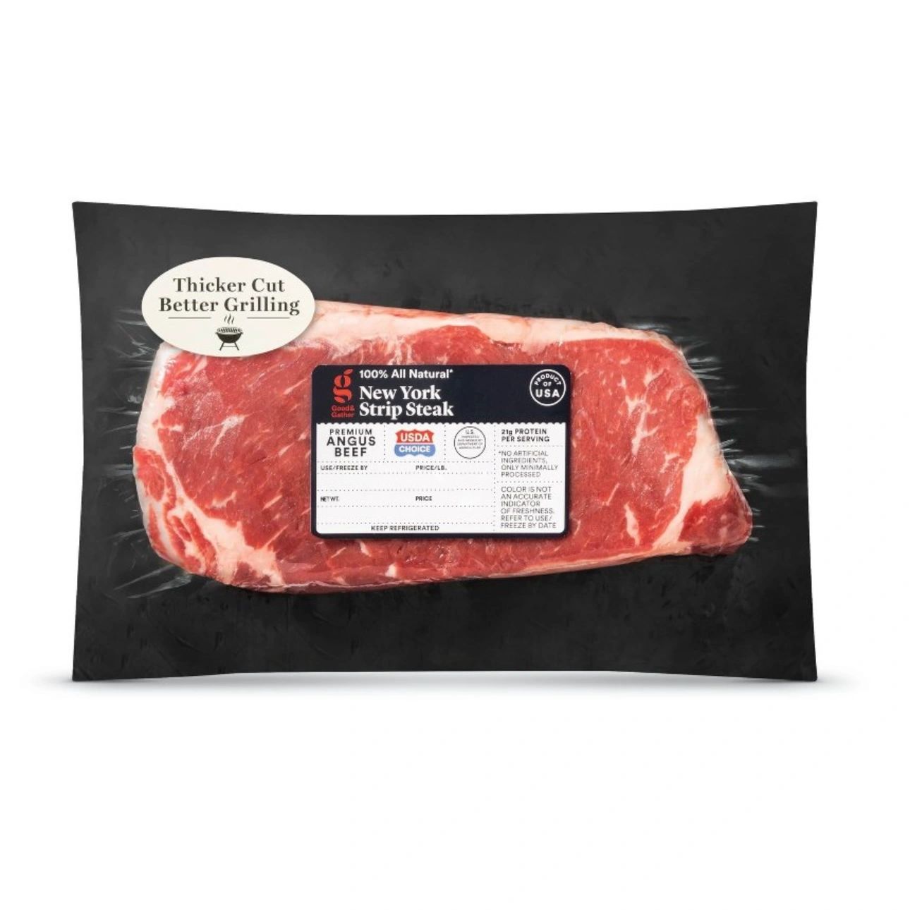 USDA Choice Angus Beef New York Strip Steak - Good & Gather™
