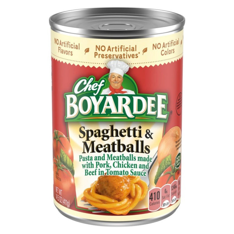 Chef Boyardee Spaghetti & Meatballs - 14.5oz