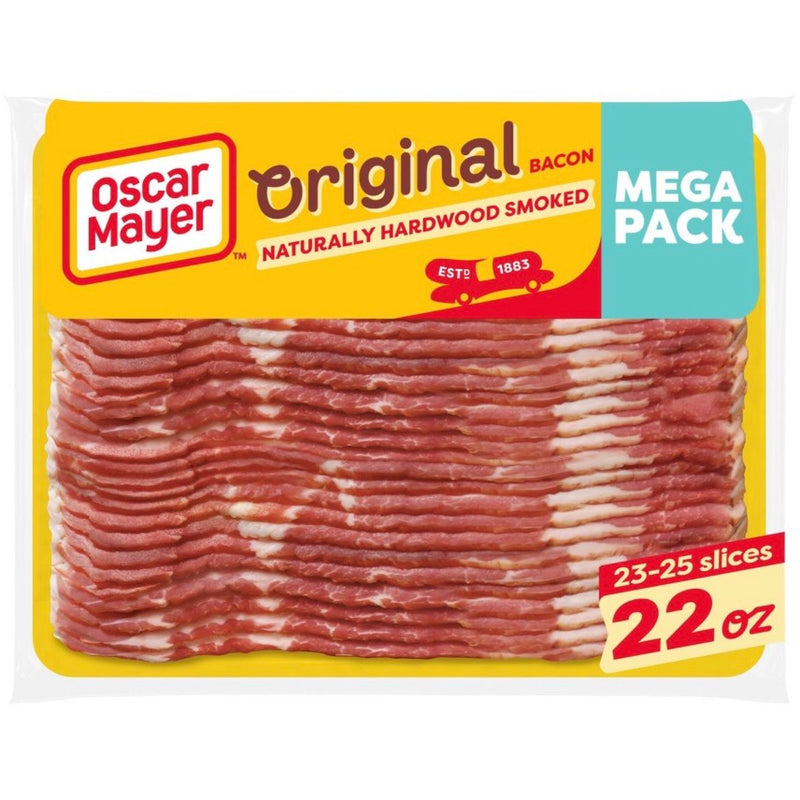 Oscar Mayer Mega Pack Hardwood Smoked Bacon - 22oz
