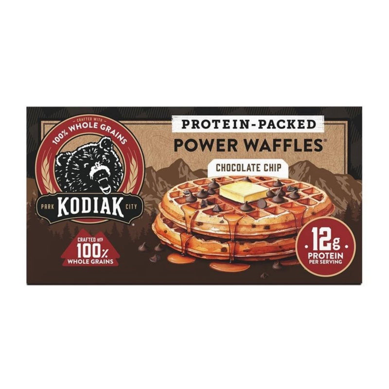 Kodiak Protein-Packed Power Waffles Chocolate Chip Frozen Waffles - 8ct