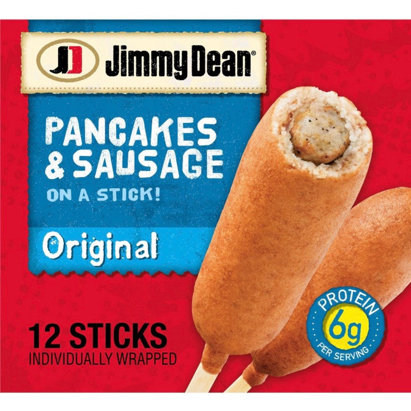Jimmy Dean Original Pancakes & Sausage On A Stick - 12ct
