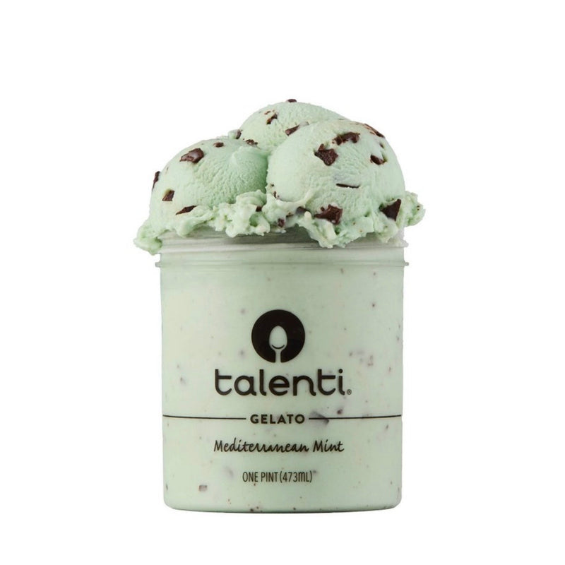 Talenti Mediterranean Mint Gelato - 16oz: Gluten-Free, 15 Percent Milk Fat