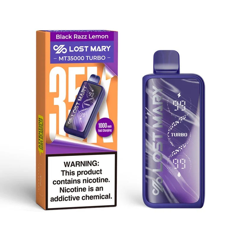 Lost Mary MT35000 Turbo - Black Razz Lemon