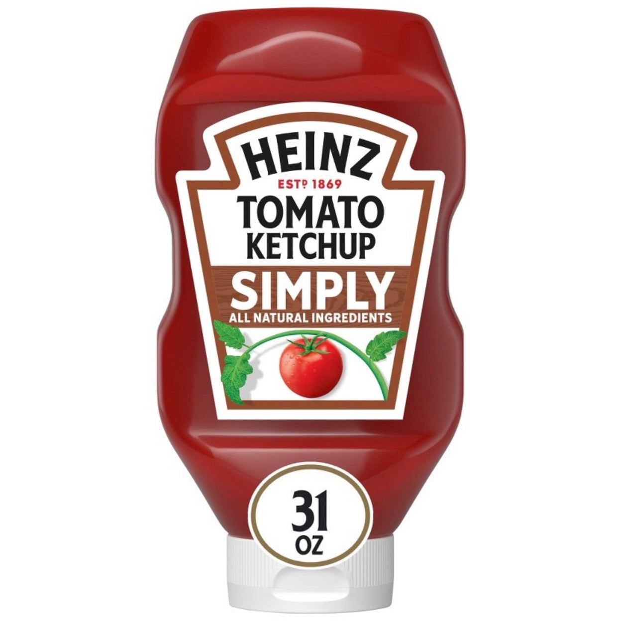 Heinz Simply Heinz Tomato Ketchup - 31oz