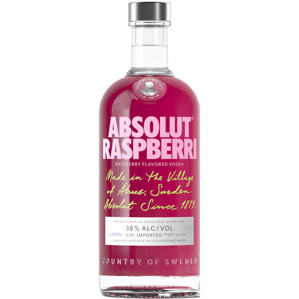 Absolut Raspberry Flavored Vodka