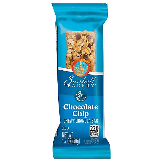 Sunbett Bakery Chocolate Chip Granola Bar