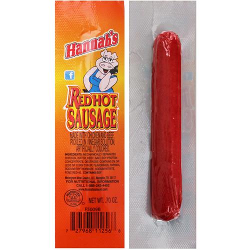 Hannah's Red Hot Sausage
