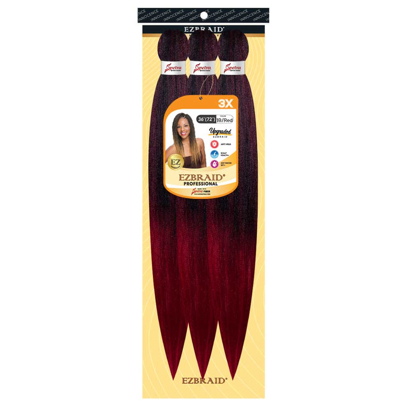 EZBRAID 3X - 1B/Red - 36"
