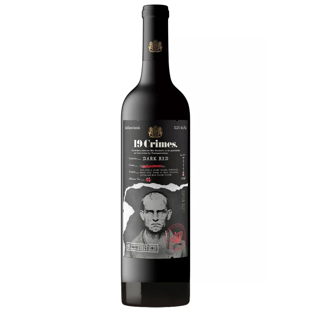 19 Crimes - Banished Dark Red