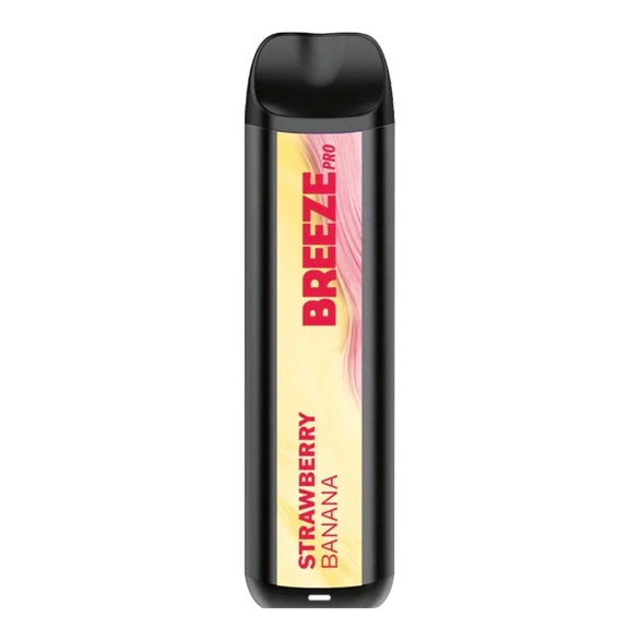 Breeze Pro - Strawberry Banana - 2000 Puffs