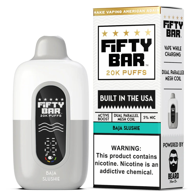Fifty Bar -  Baja Slushie - 20000 Puffs