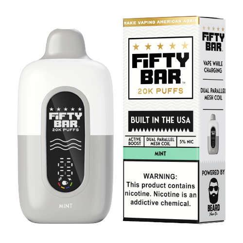 Fifty Bar - Mint - 20000 Puffs