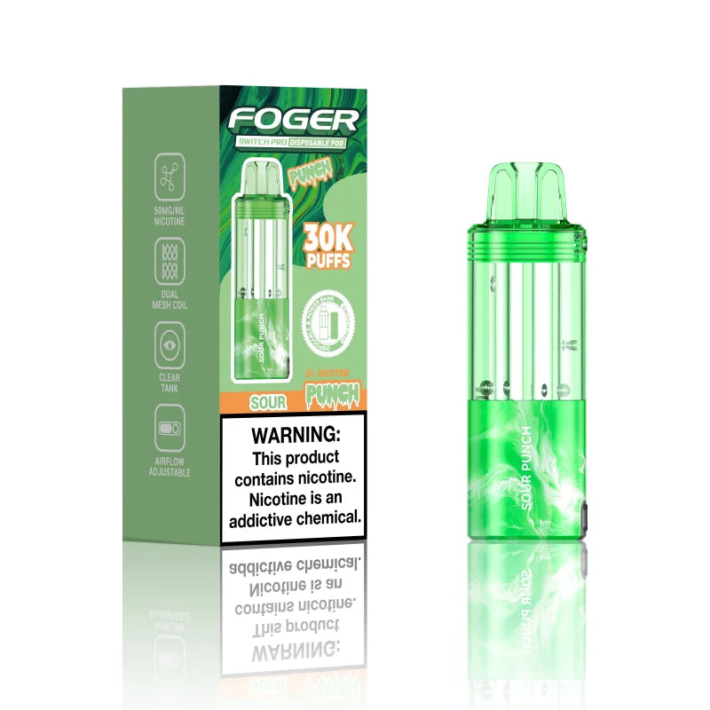 Foger Switch Pro Pod - Sour Punch - 30000 Puffs