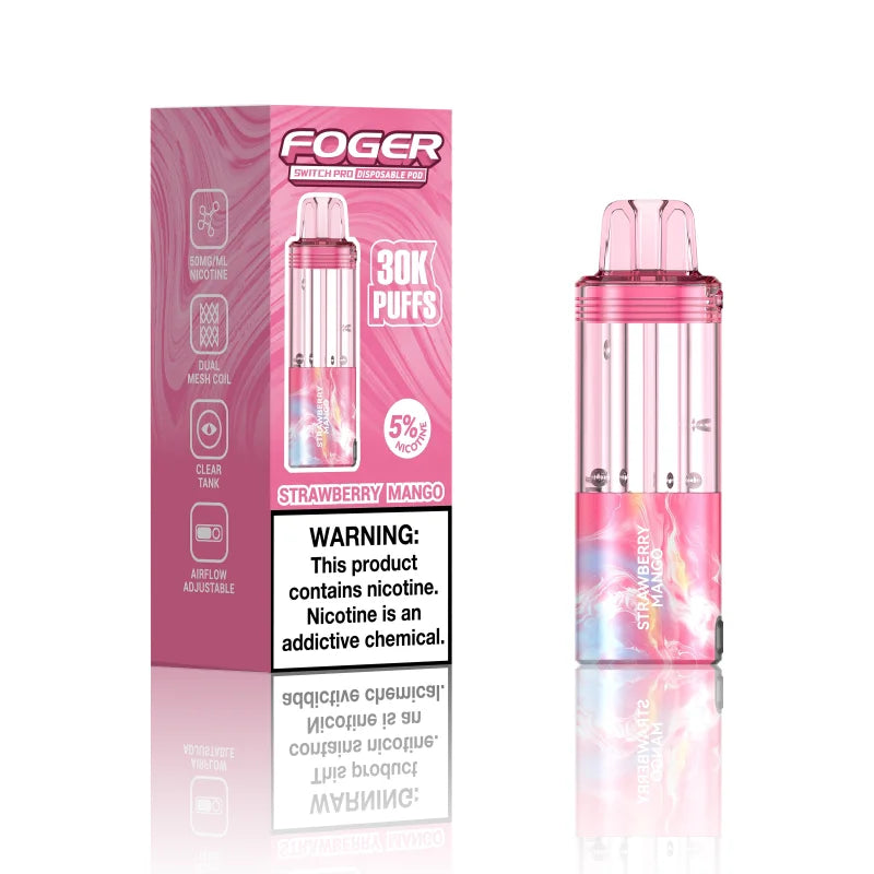 Foger Switch Pro Pod - Strawberry Mango - 30000 Puffs
