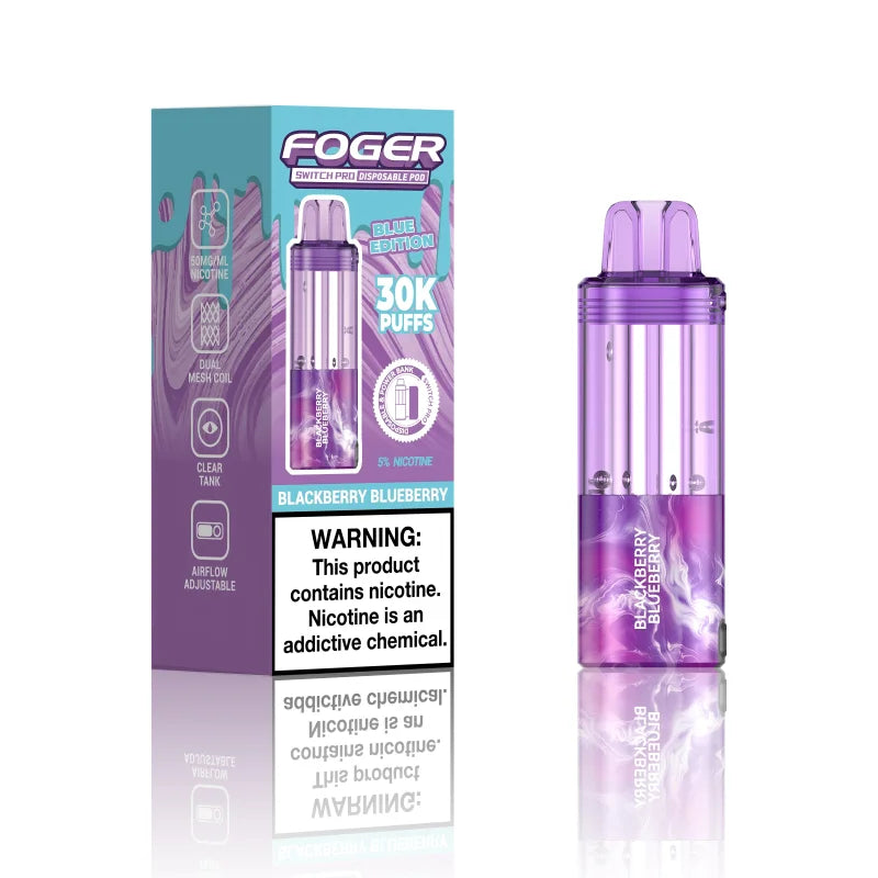 Foger Switch Pro Pod - Blackberry Blueberry - 30000 Puffs