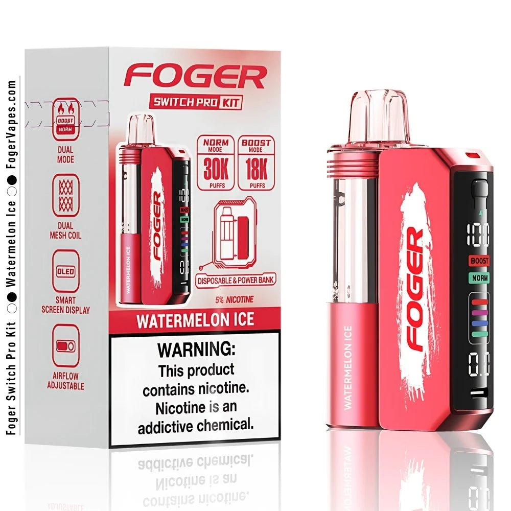 Foger Switch Pro Kit - Watermelon Ice - 30000 Puffs