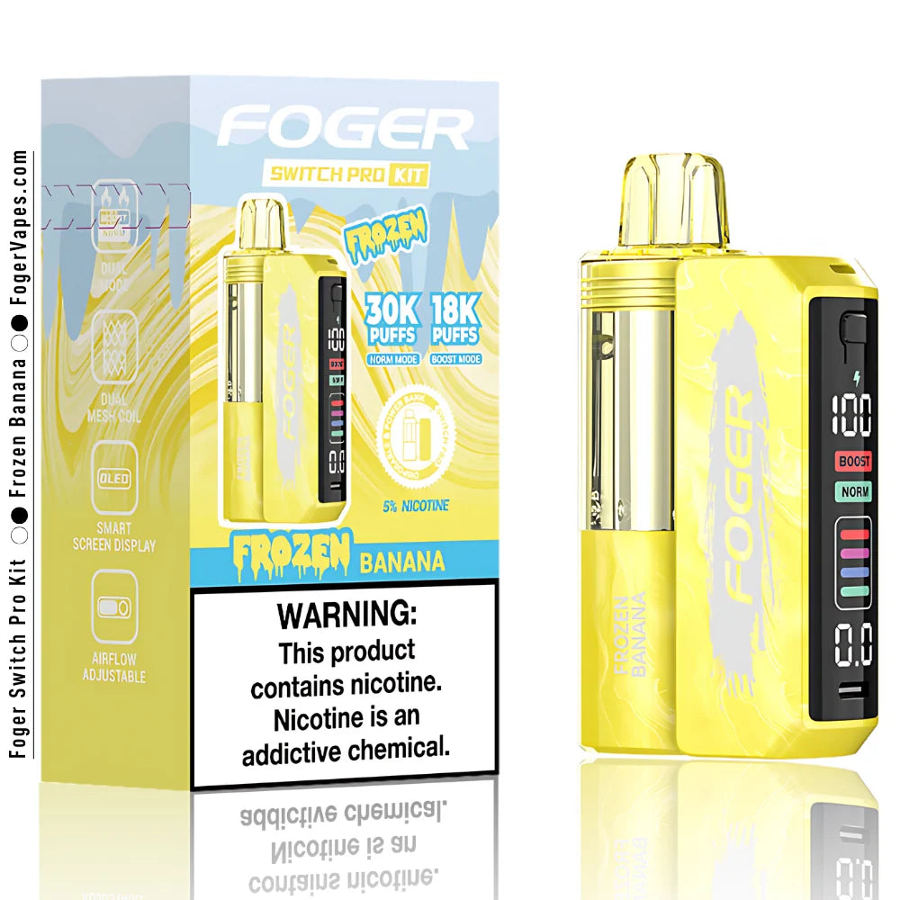 Foger Switch Pro Kit - Frozen Banana - 30000 Puffs
