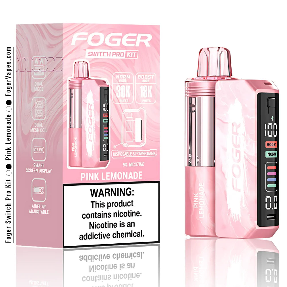 Foger Switch Pro Kit - Pink Lemonade - 30000 Puffs
