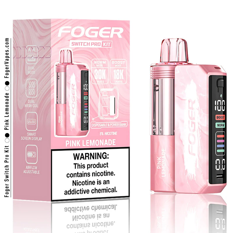 Foger Switch Pro Kit - Pink Lemonade - 30000 Puffs