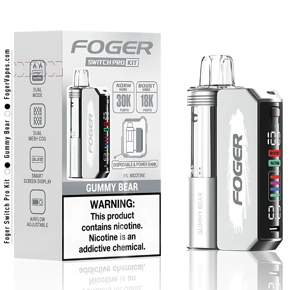 Foger Switch Pro Kit - Gummy Bear - 30000 Puffs