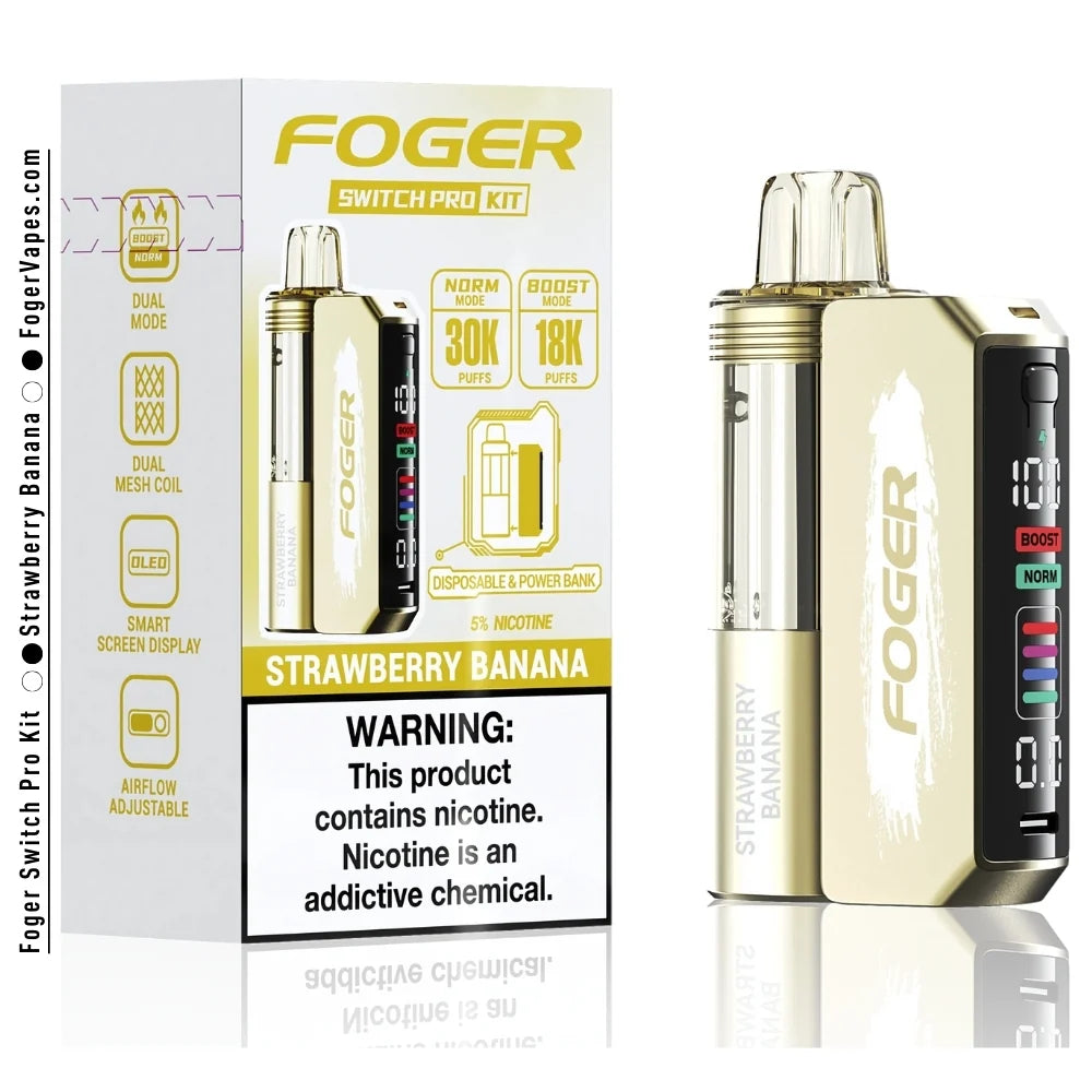 Foger Switch Pro Kit - Strawberry Banana - 30000 Puffs