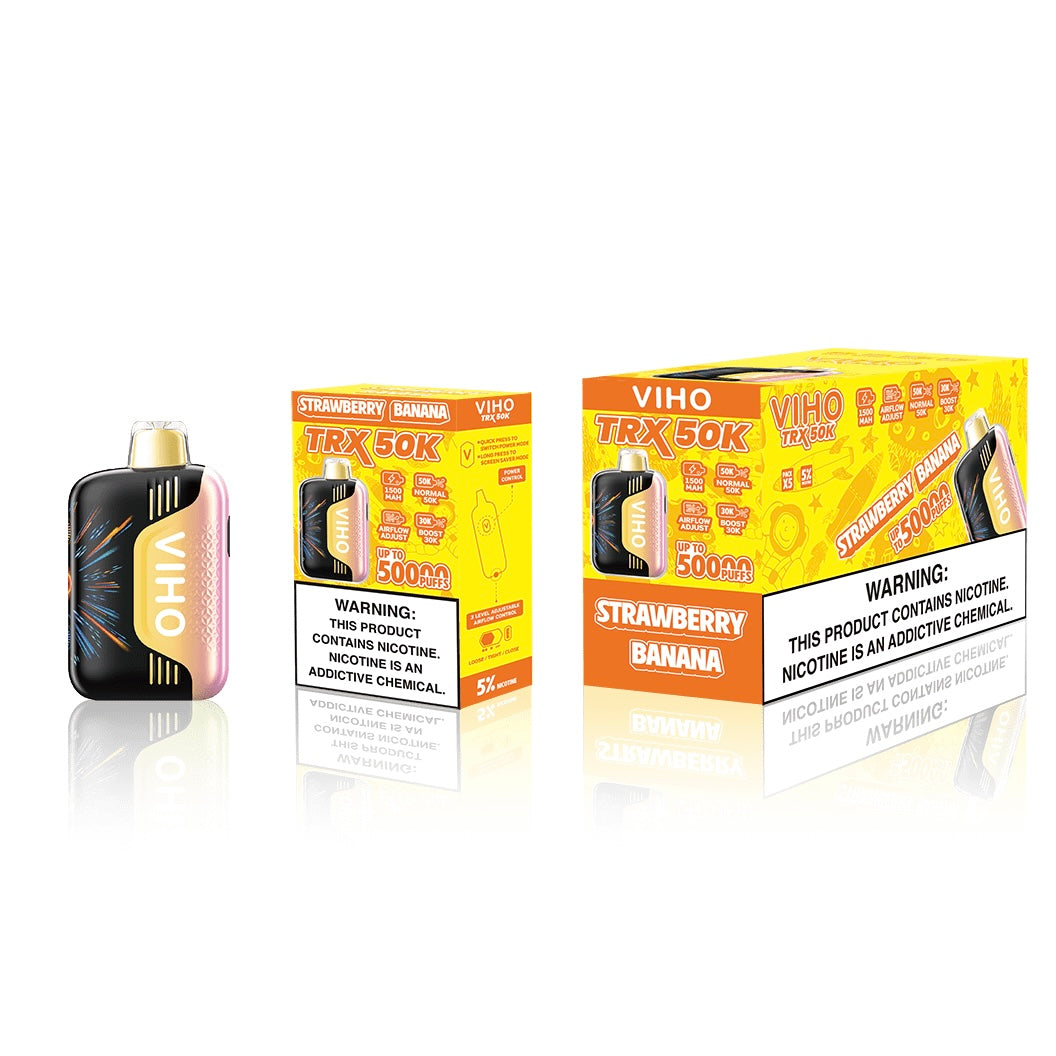 Viho TRX - Strawberry Banana - 50000 Puffs