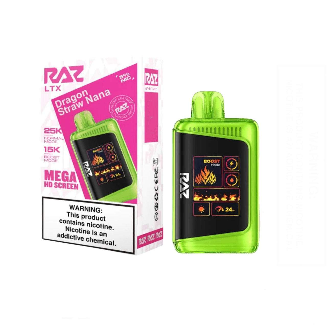 Raz - Dragon Straw Nana - 25000 Puffs