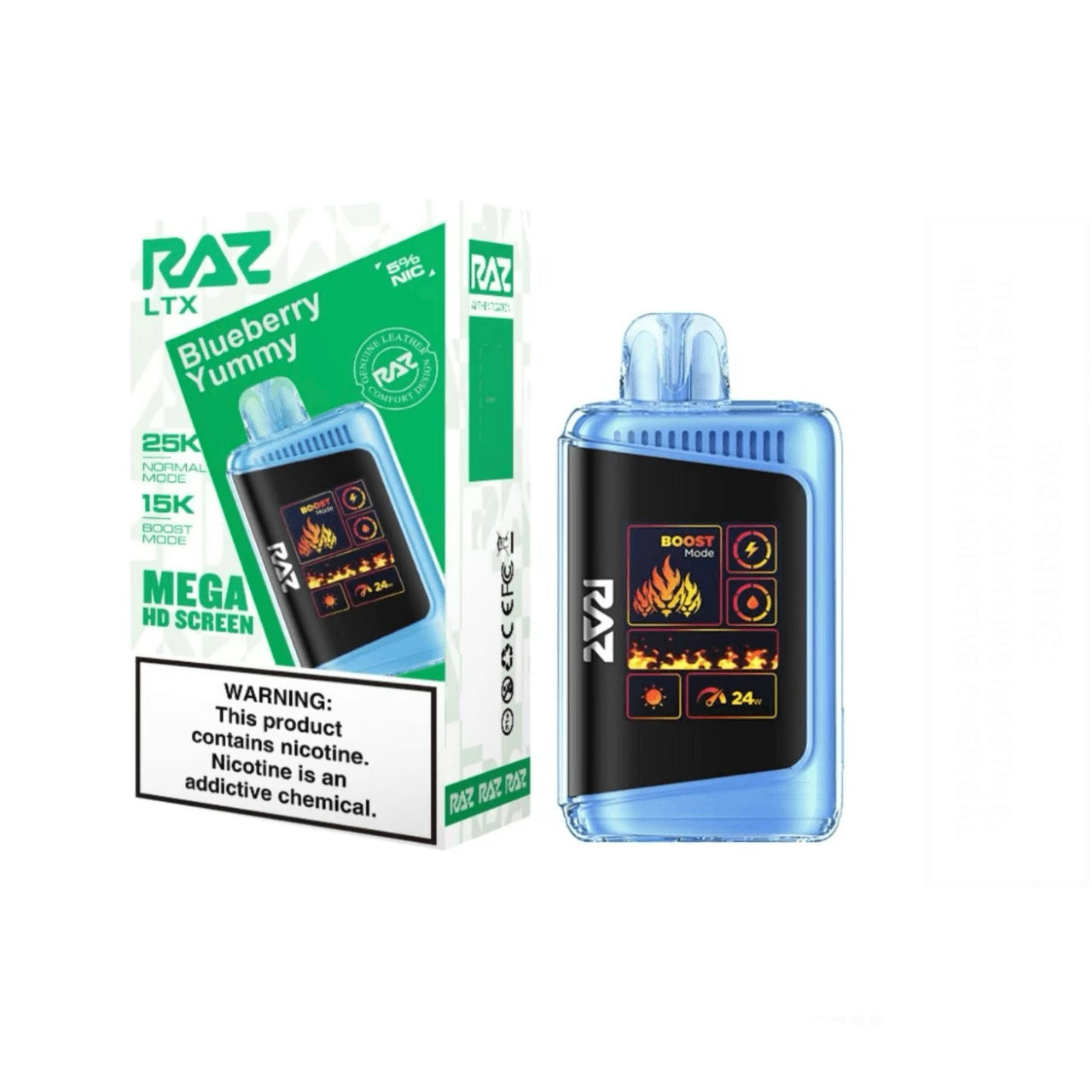 Raz - Blueberry Yummy - 25000 Puffs