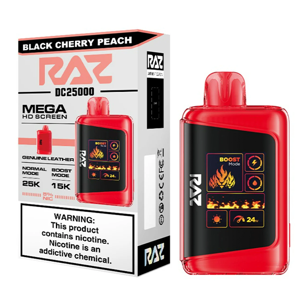 Raz - Black Cherry Peach - 25000 Puffs