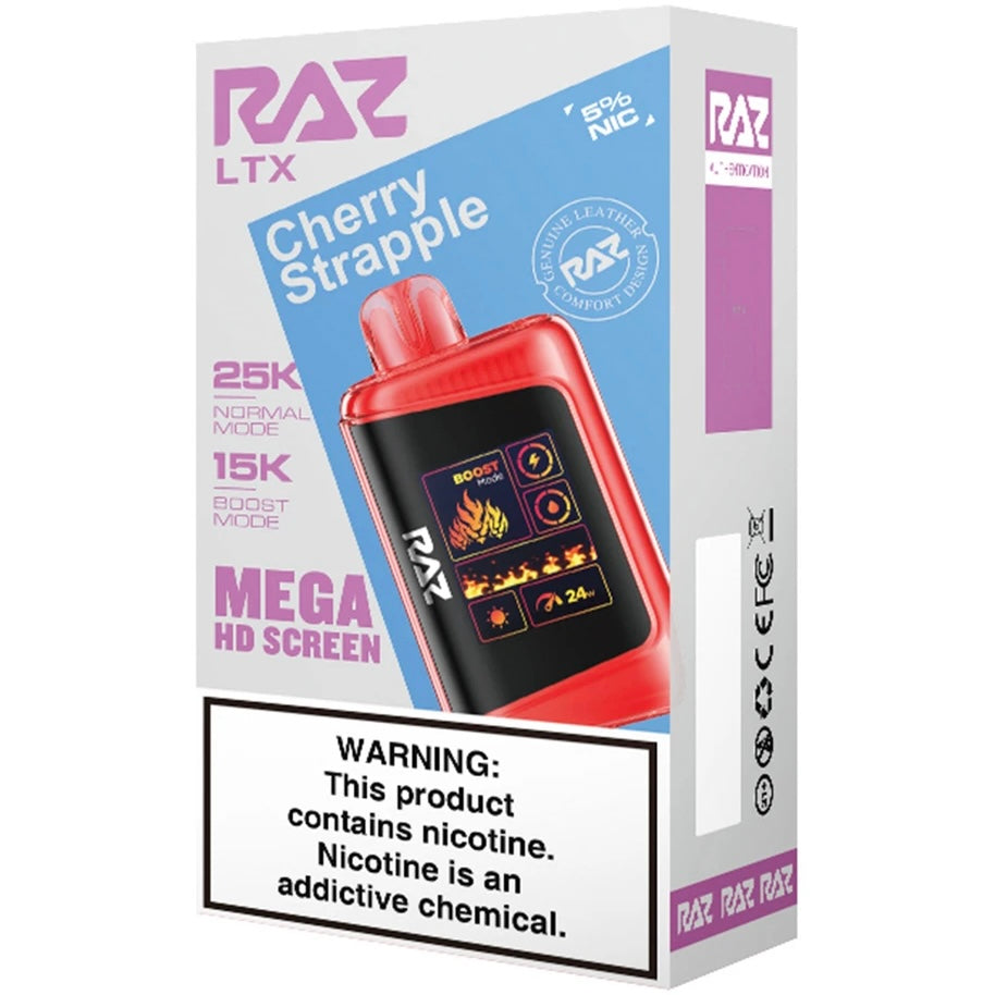 Raz - Cherry Strapple - 25000 Puffs