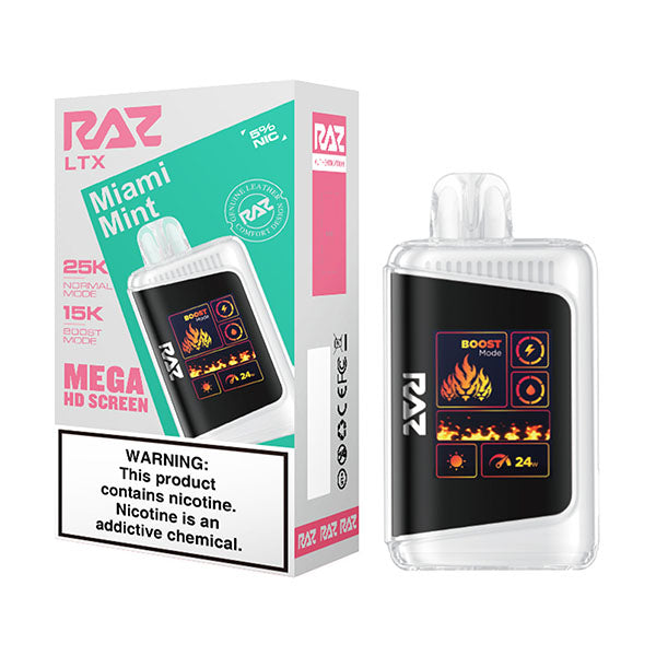 Raz - Miami Mint - 25000 Puffs