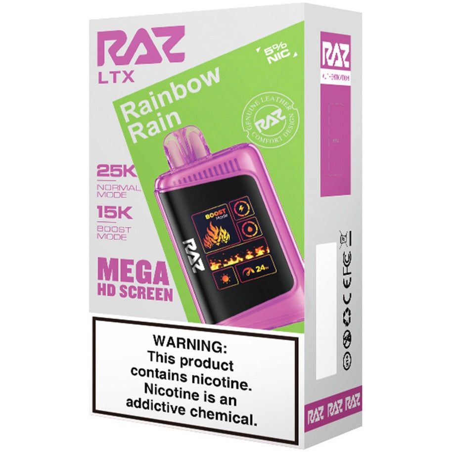 Raz - Rainbow Rain - 25000 Puffs
