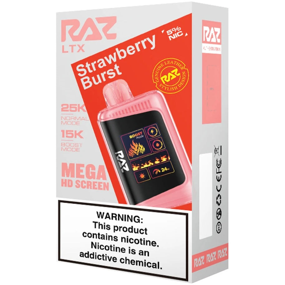 Raz - Strawberry Burst - 25000 Puffs