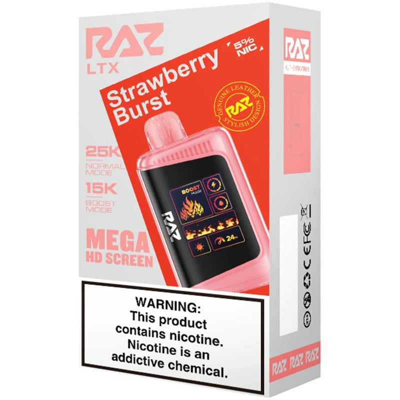 Raz - Strawberry Burst - 25000 Puffs