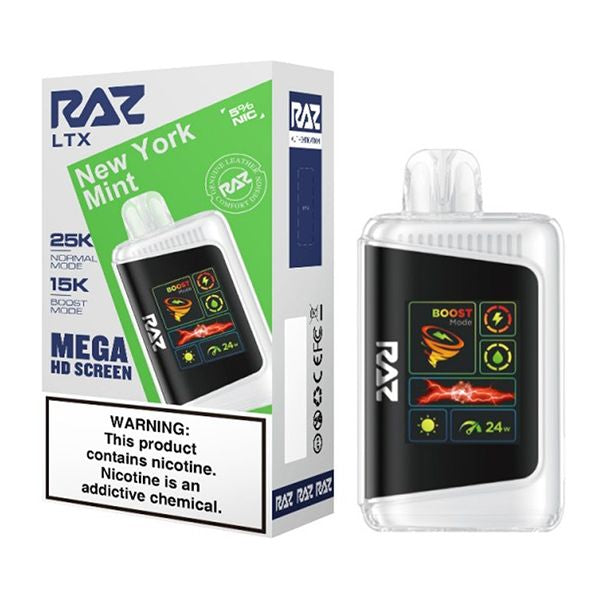 Raz - New York Mint - 25000 Puffs
