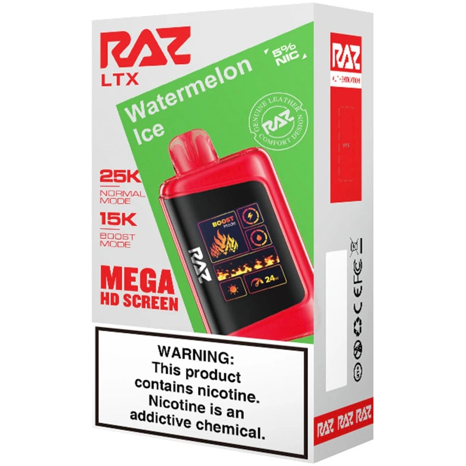 Raz - Watermelon Ice - 25000 Puffs