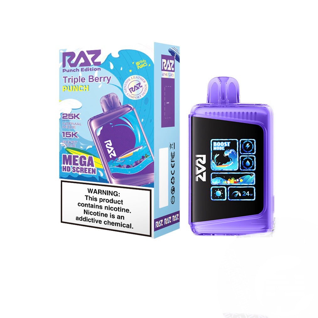 Raz - Triple Berry Punch - 25000 Puffs