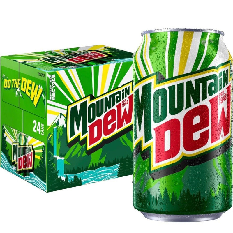 Mountain Dew Citrus Soda - 24pk/12 fl oz Cans