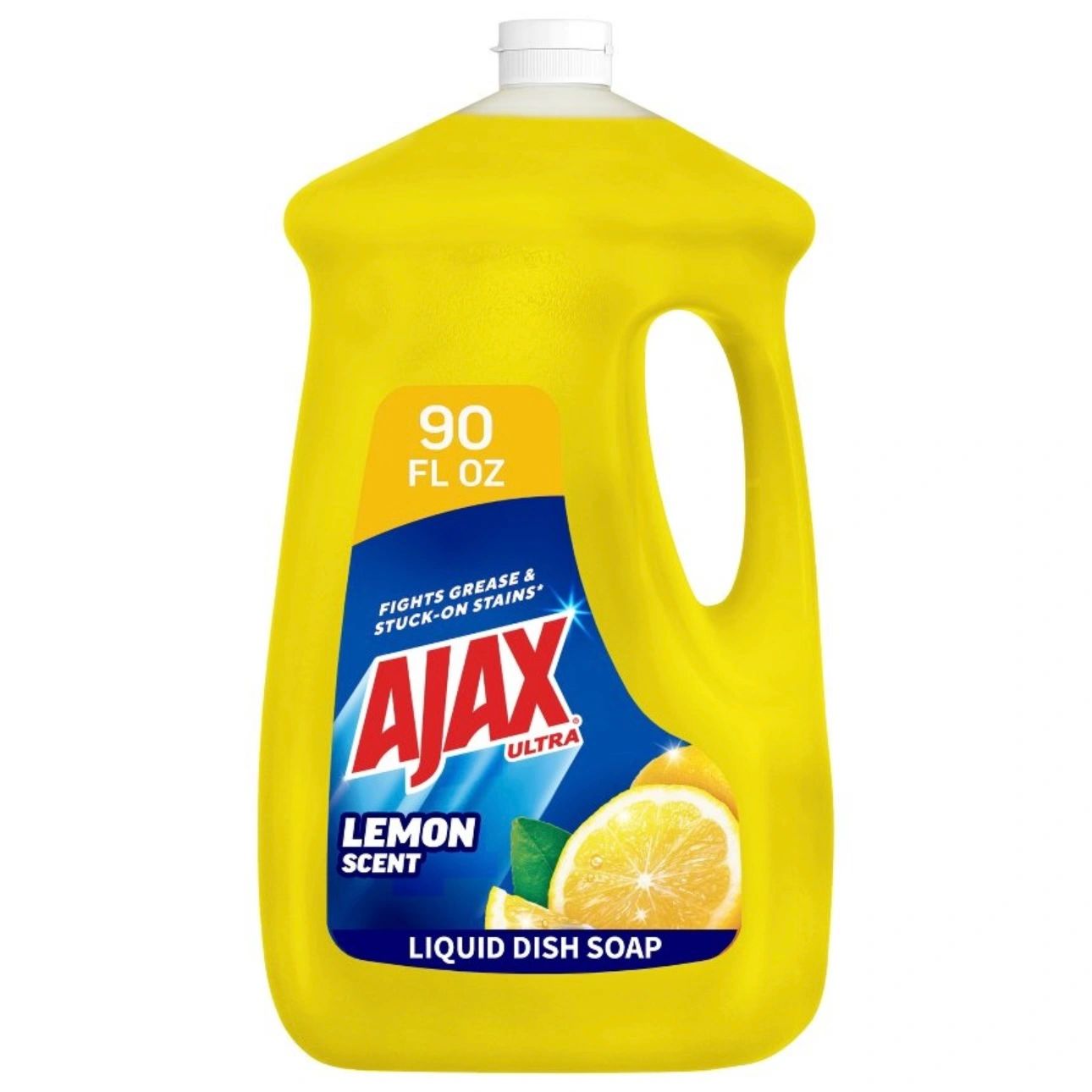 Ajax Lemon Ultra Super Degreaser Dishwashing Liquid Dish Soap - 90 fl oz