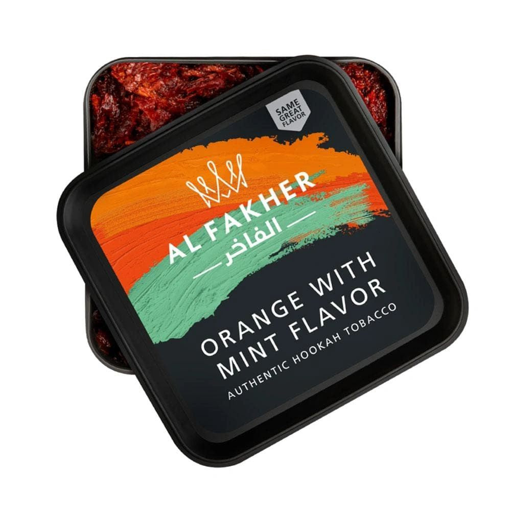 Al Fakher Shisha Tobacco - Orange with Mint