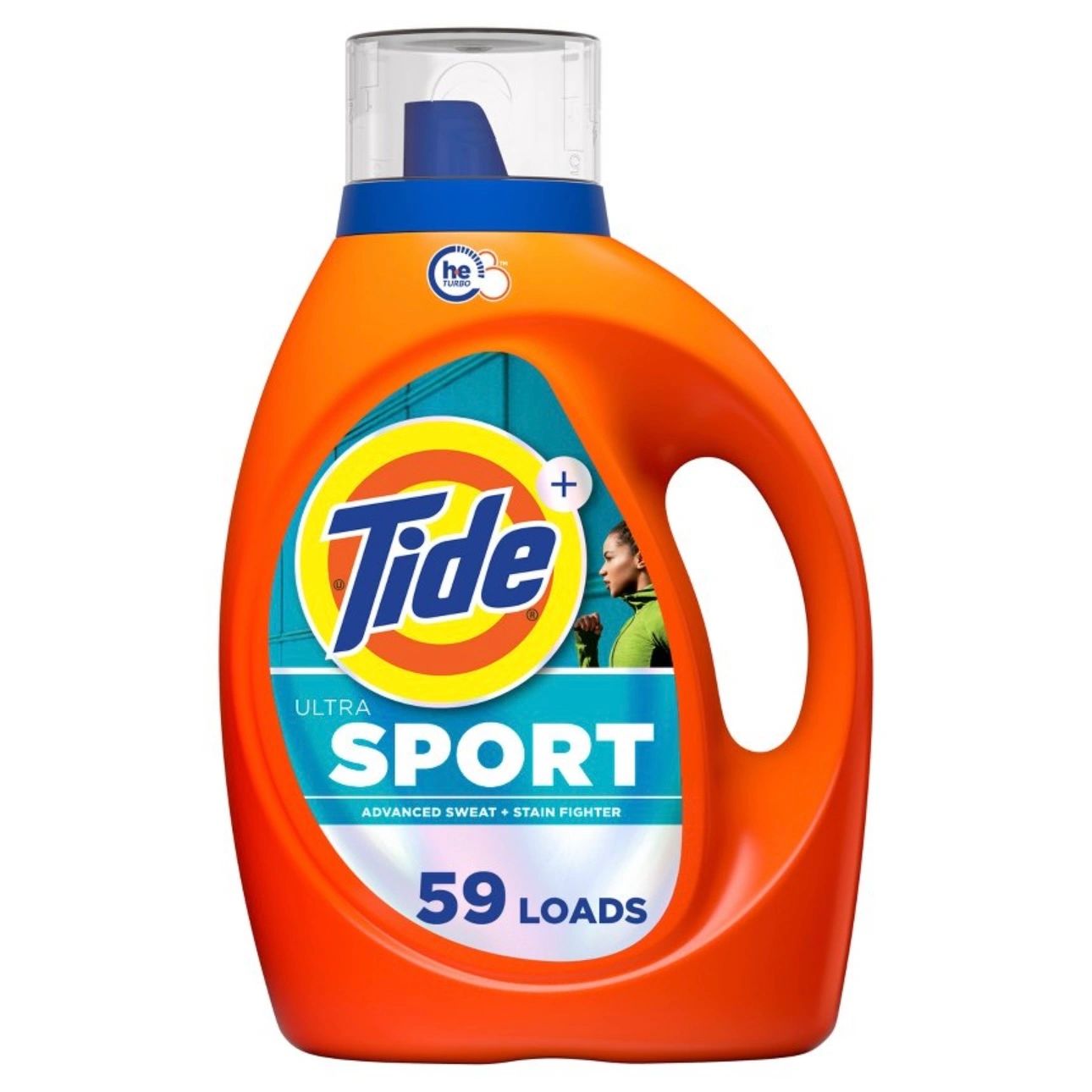 Tide Plus Febreze Sport Active Fresh High Efficiency Liquid Laundry Detergent Soap - 84 fl oz